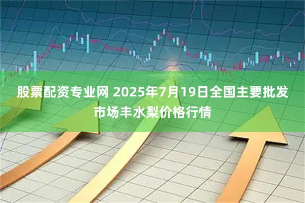 股票配资专业网 2025年7月19日全国主要批发市场丰水梨价格行情