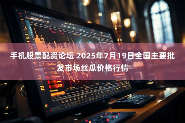 手机股票配资论坛 2025年7月19日全国主要批发市场丝瓜价格行情