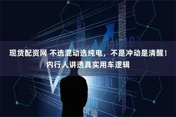 现货配资网 不选混动选纯电，不是冲动是清醒！内行人讲透真实用车逻辑